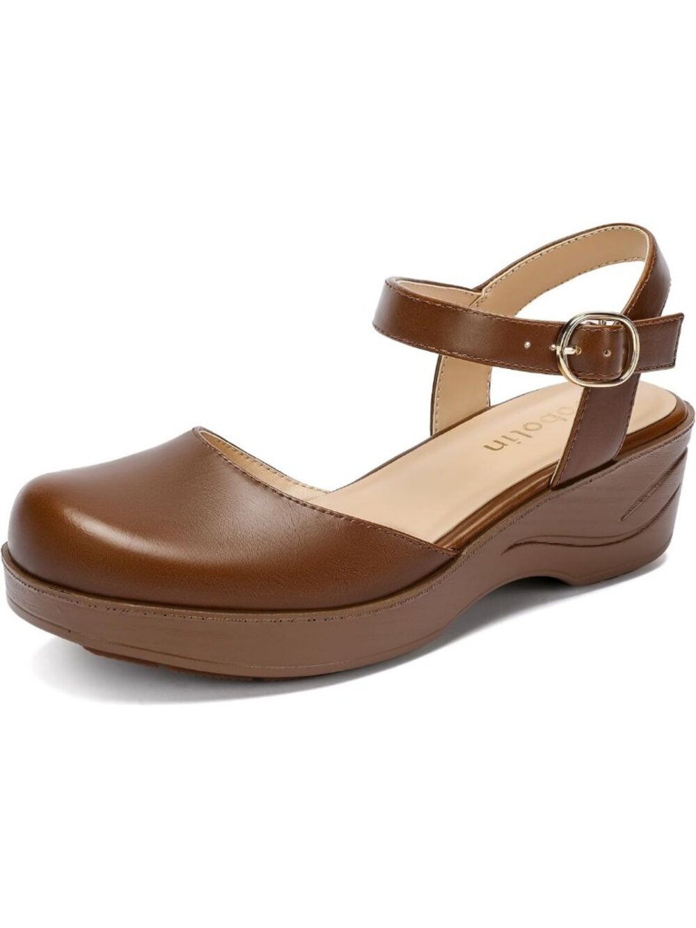 Comfortable Closed Toe Sandals for Women - Mary Janes for Long Walking & Work